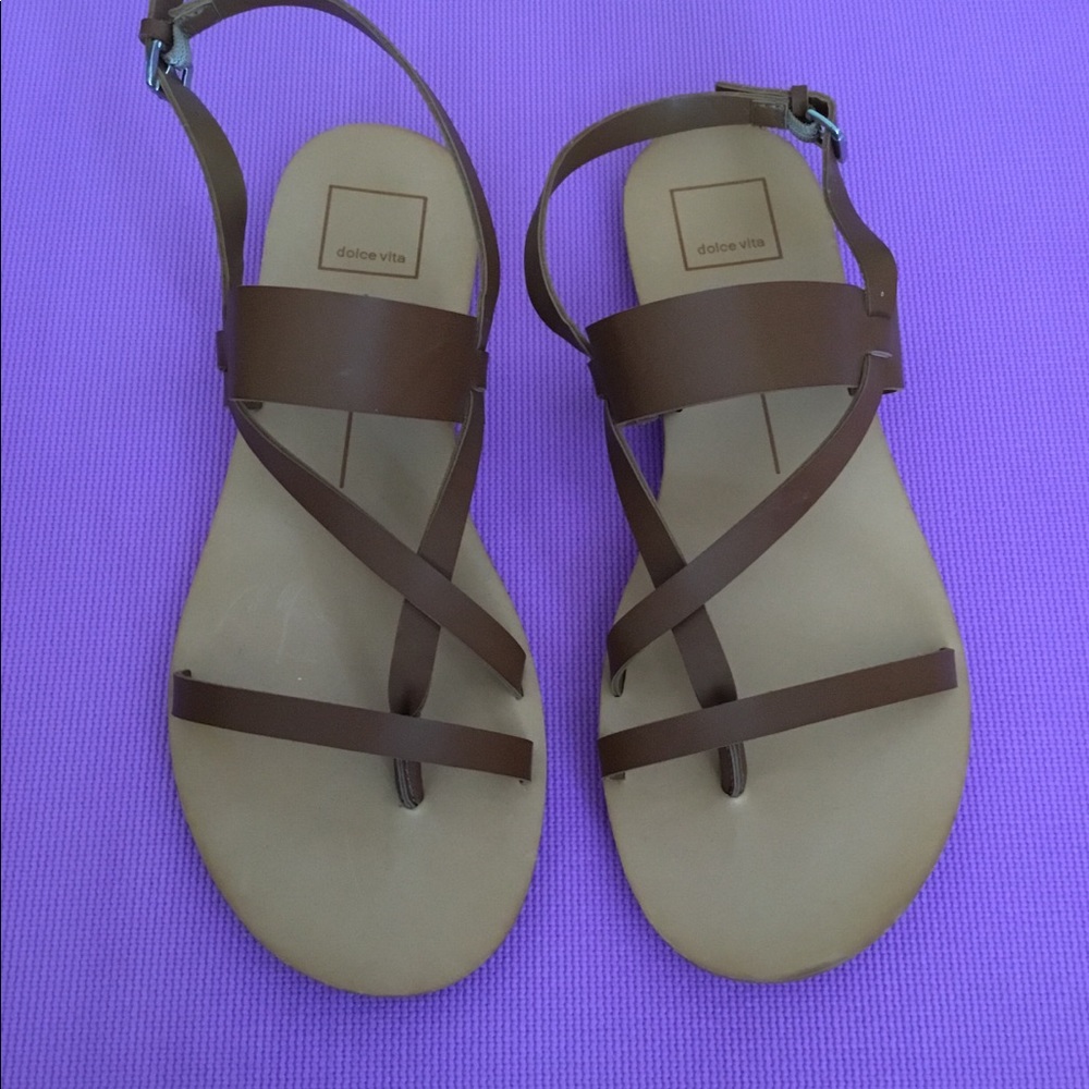 Brown Strappy Dolce Vita Sandals